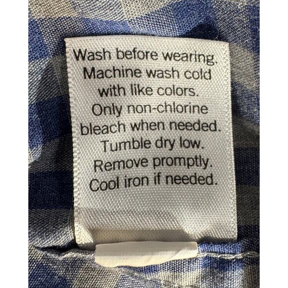 Sonoma Men's 3XB Button Down Long Sleeve Shirt - Picture 4 of 5